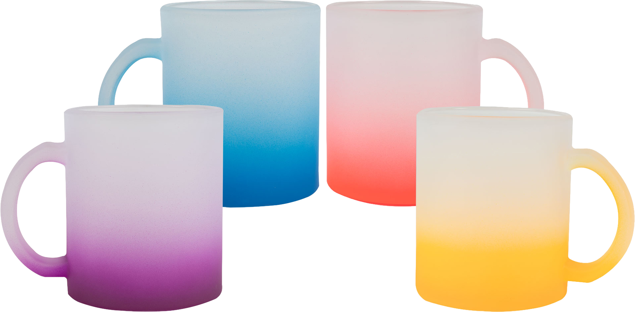 Glastasse Carina Farbverlauf