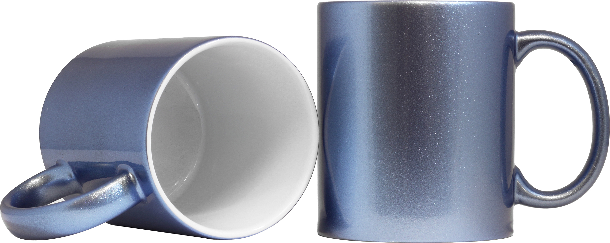 Carina Metallic Blau